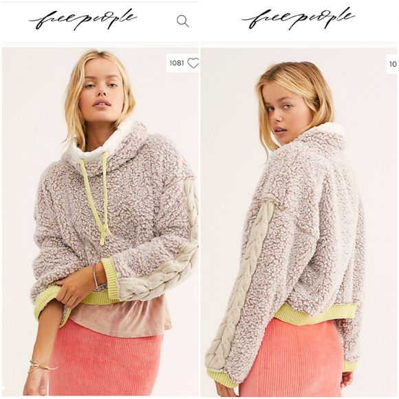 Free People Sweaters - SOLD Free People Wild Hearts Pullover Sweater EUC